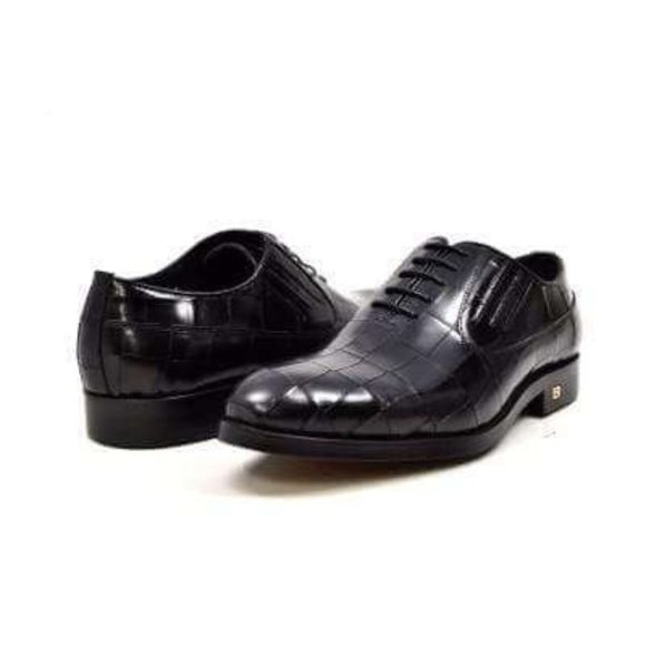 British Walkers Phoenix Men's Black Leather Loafers